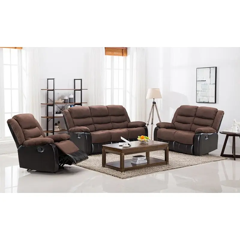 Frank Furniture Classic Model Recliner Leather Sofa Chair Electric Customized Rocker Recliner Sofa Set