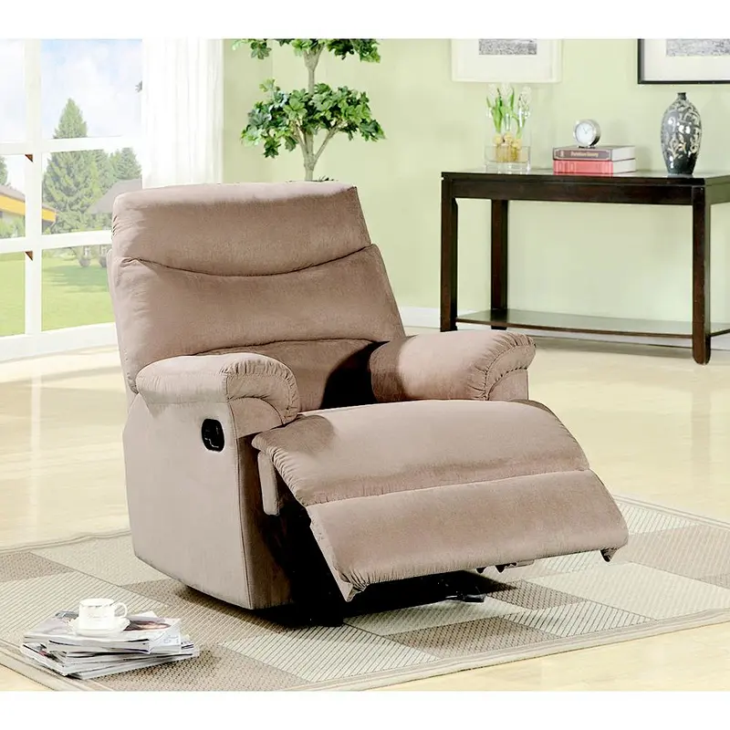 High quality fabric beautiful new living room furniture comfortable and healthy multi-function single recliner sofa