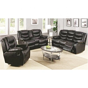 Top sale loveseat recliner with nail and console cup holder modern recliner leisure sofa chair