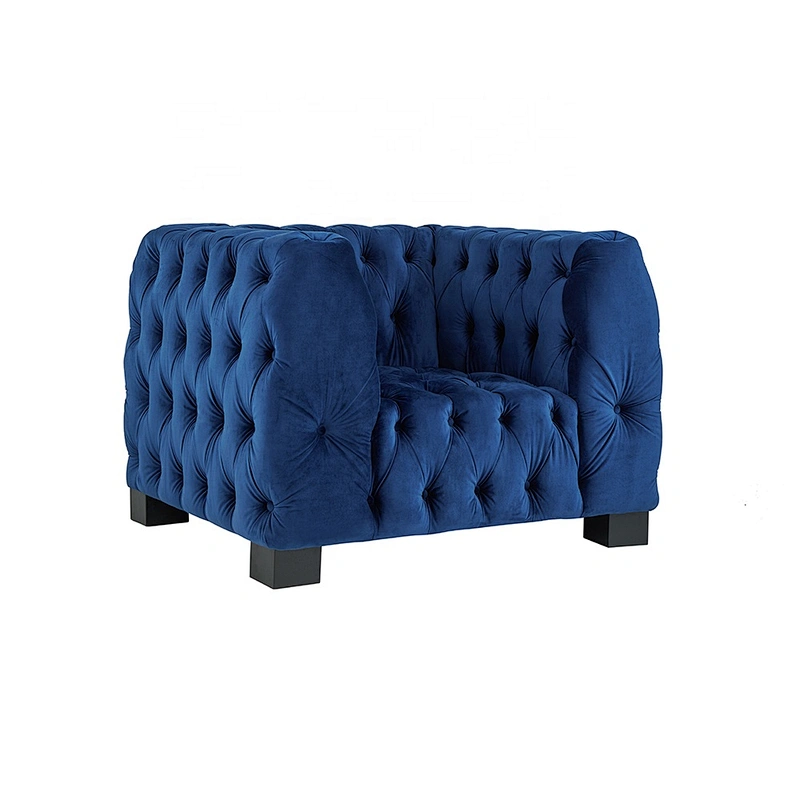 American Hot Selling Living Room Furniture American Style Fabric Upholstered Back Sofa