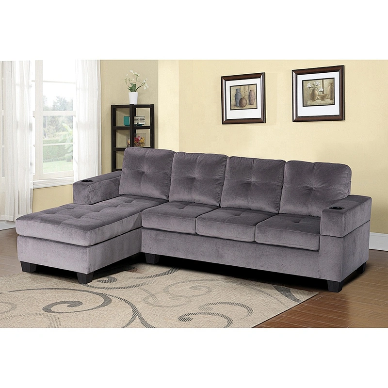 Red comfortable cloth high quality memory foam modern contrast color line design new home italy sofa
