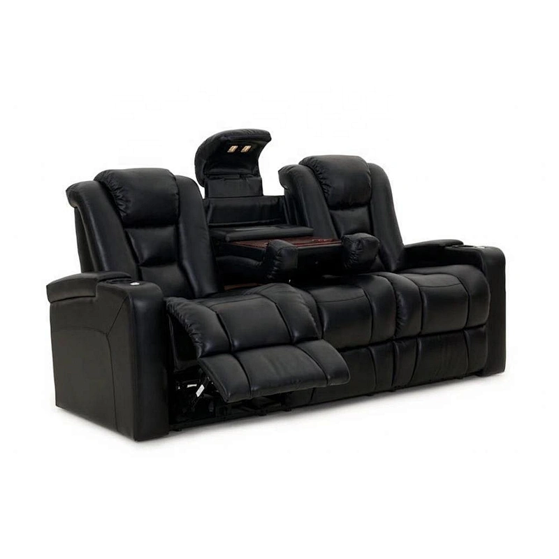 Frank Furniture 2019 Newest Design Recliner Chair Sofa  Luxury  Material Living Room Furniture 3 Seat Recliner Sofa Set