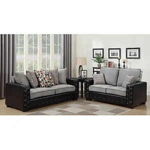 Factory Supplier Couch Living Room Sofa Low Price  Modern Design Wooden Sofa Set Designs