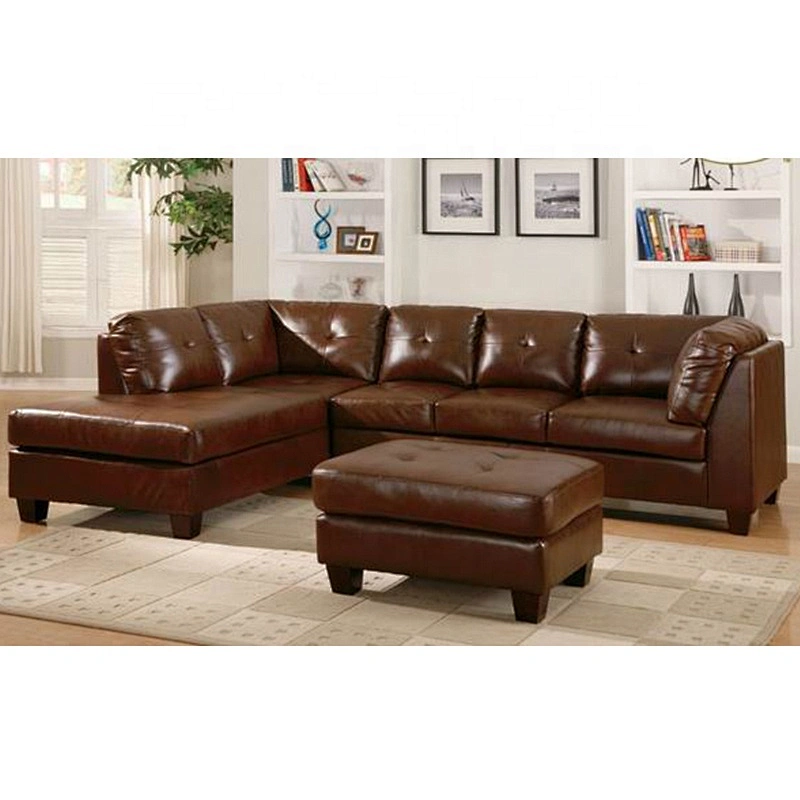New Fashion Design Corner Recliner Lurxy Sofa Living Room Furniture Sofa Sectional Corner Leather Sofa