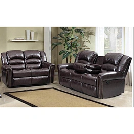 Chinese Manufacture Modern Design  Leather Recliner Sofa Set For Living Room