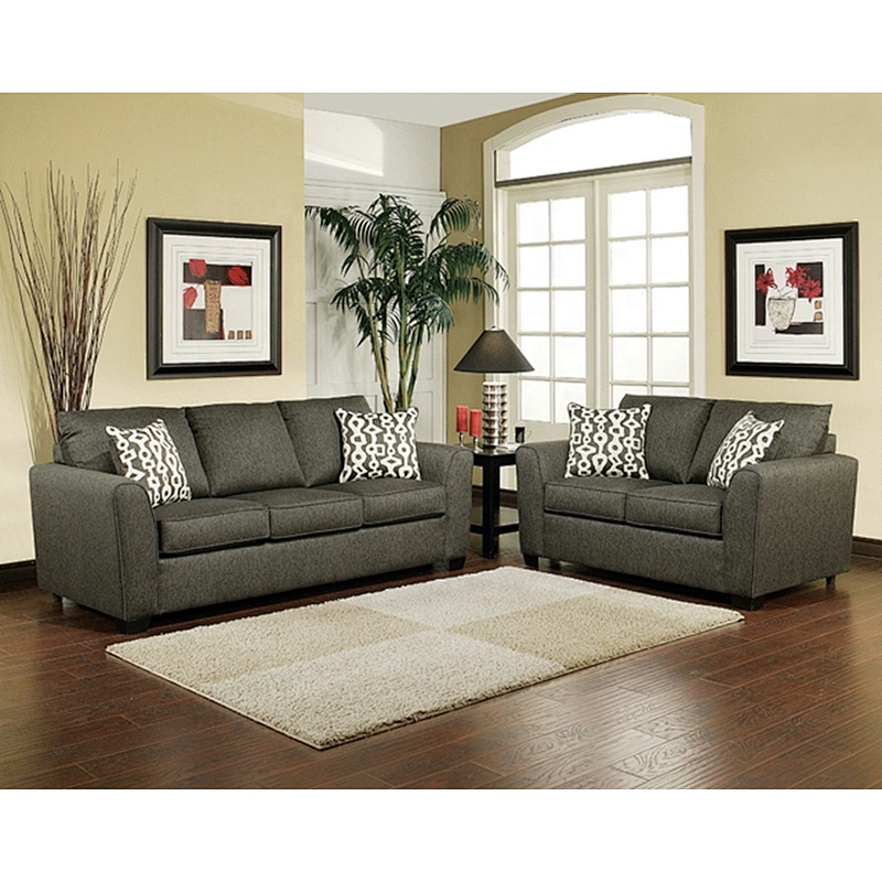 Factory Price  High-end Antique Living Room Furniture Solid Wood Sofa With Three-seat