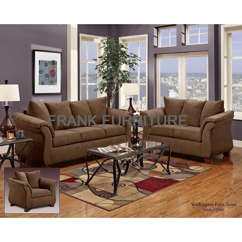Hot sell American fashion design synthetic leather living room furniture customized  sofa cover