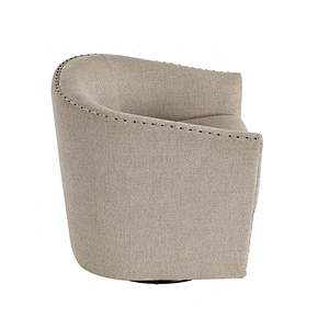 New Design Swivel Sofa Chair Fabric Contemporary Single Seater Sofa
