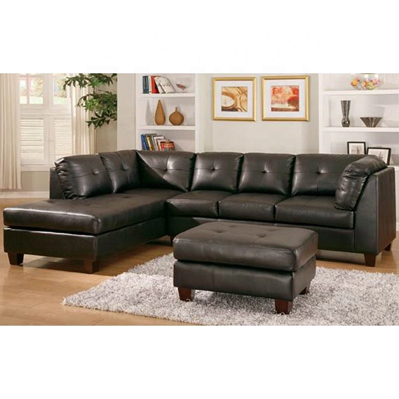 New Fashion Design Corner Recliner Lurxy Sofa Living Room Furniture Sofa Sectional Corner Leather Sofa