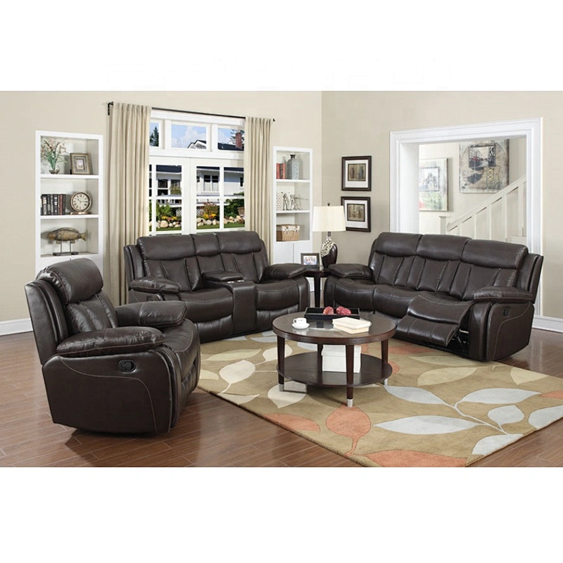 Italy design modern recliner sofa with cup holder leather recliner sofa set trend recliner chair for home furniture