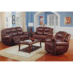 2020 living room furniture double with retro bubble nails multifunctional lazy boy design high quality drop down recliner sofa