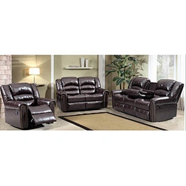 2020 living room furniture double with retro bubble nails multifunctional lazy boy design high quality drop down recliner sofa