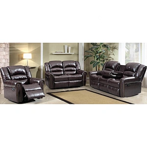 Italy design modern recliner sofa with cup holder leather recliner sofa set trend recliner chair for home furniture