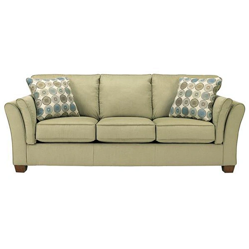 2020 hot selling Beige high quality fabric soft sponge cushion three seat living room large sofa