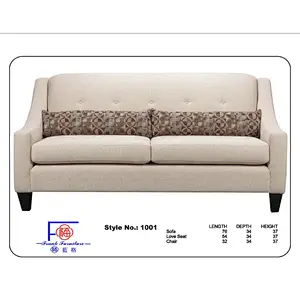 Living room furniture best quality three seat sofa