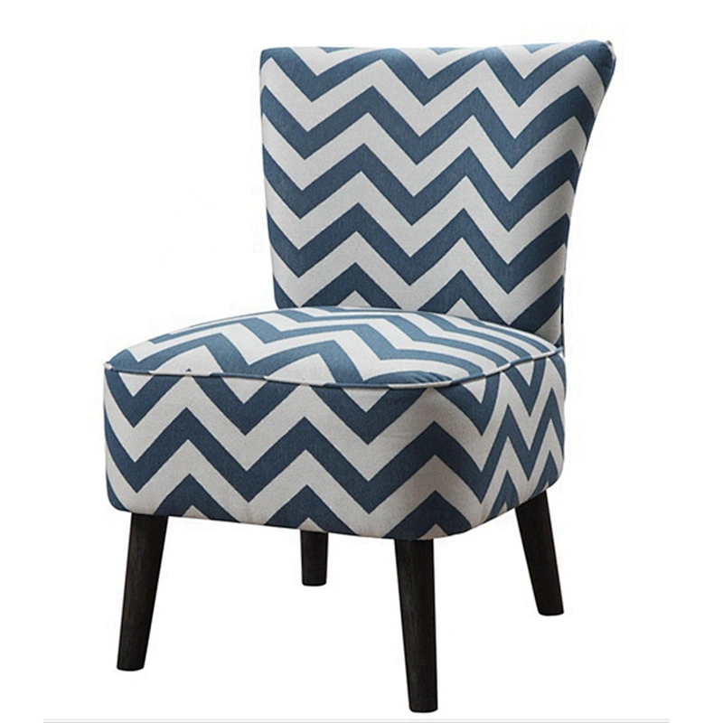 Frank Furniture Solid Wood Living Room Furniture Fabric Simple Leisure Chair Indoor