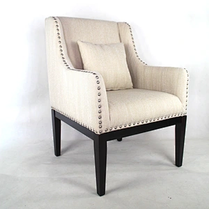 Frank Furniture Solid Nordic Chair Accent Wooden Frame High Quality Velvet Modern Accent Chair
