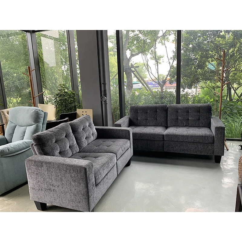 Cheap design  love seat and 3 seater sofa modern furniture sofa chair  living room furniture sofa set fabric lounge chair