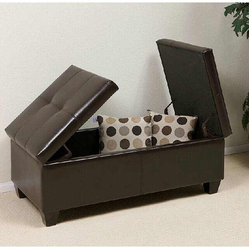 Frank Furniture Hot Selling Pumpkin Shoe Stool Nail Embellishment Ottoman Storage Bench Decoration Ottoman