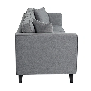 Newly chesterfield sofa sleeper loveseat sofa for home furniture hotel lounge sofa with fabric and leather