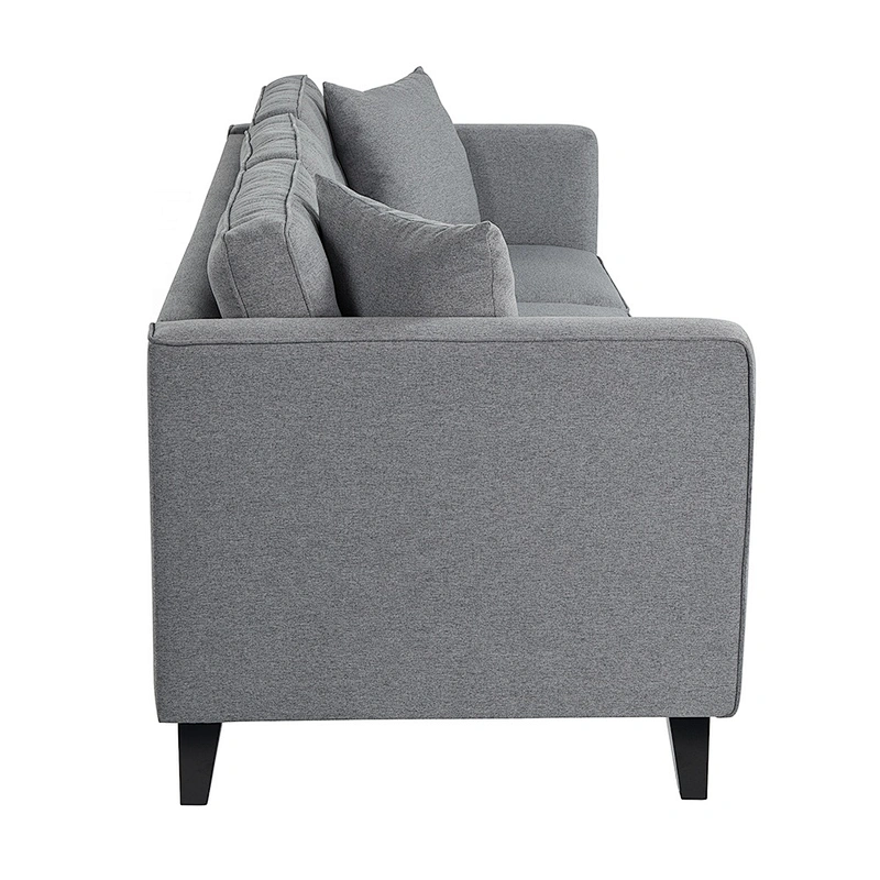 Newly chesterfield sofa sleeper loveseat sofa for home furniture hotel lounge sofa with fabric and leather