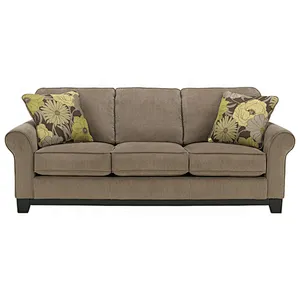 European modern high quality comfortable flannel health sponge with pillow living room 3+2 sofa sets