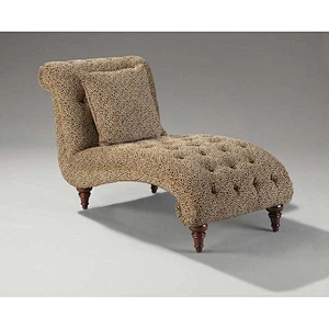 Frank Furniture Modern American style elegant flowers fabric chaise lounge sofa indoor living room chaise long sofa