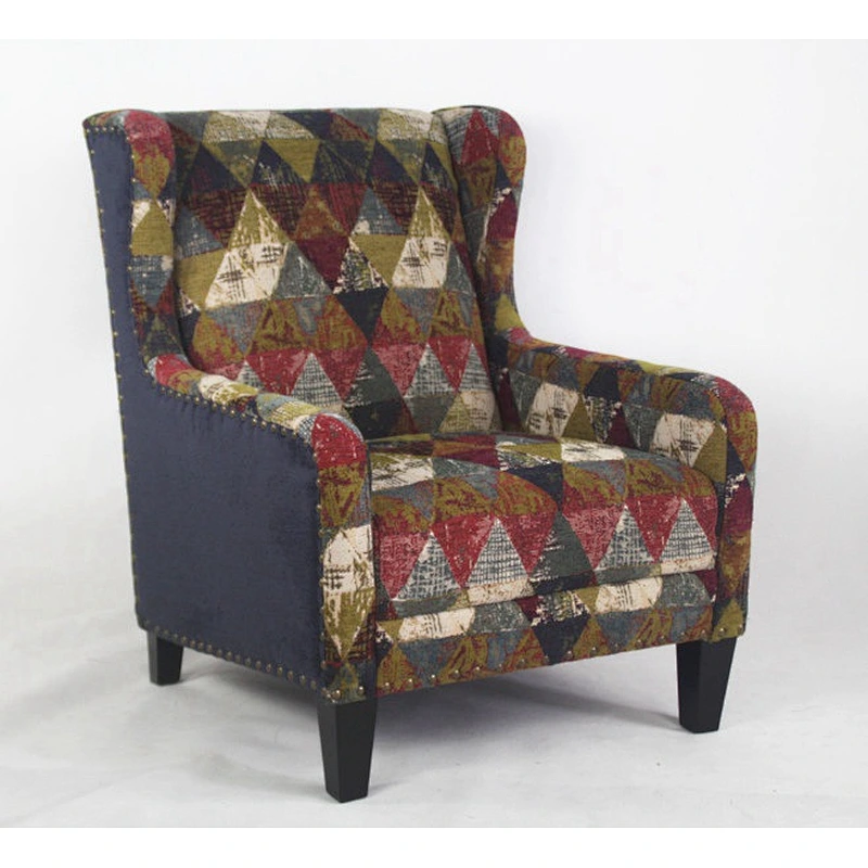 Floral Napoleon Style Customized Accent Chair Leisure Chair