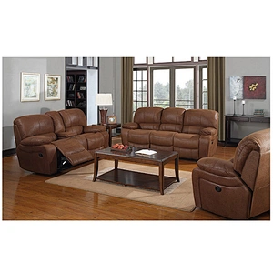 Frank Furniture Modern Style Living Room Recliner Sofa Set Electric Leather Recliner Sofa