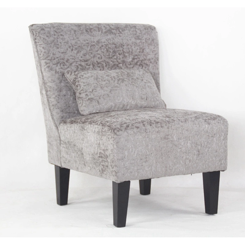Frank Furniture Customized Fabric With Pillow Wooden Lounge Chair