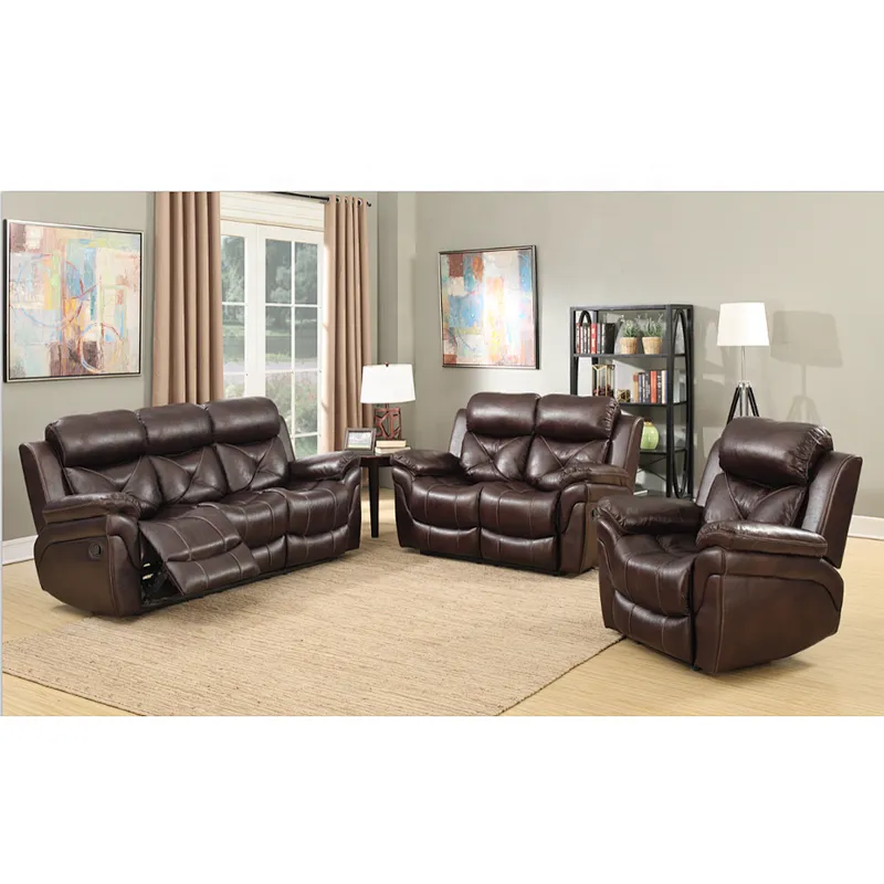 2019 Newest Design High-end Reclining Sofa  Luxury  Material Living Room Furniture  Recliner Chair Sofa