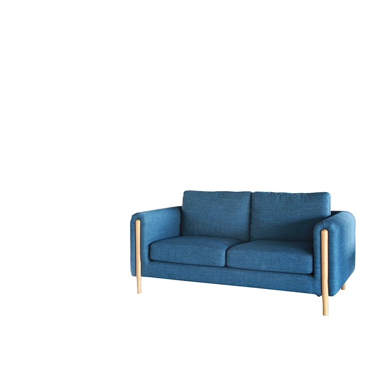 Factory Price Classical Design  Leisure Simple Fabric Living Room Furniture Loveseat Sofa