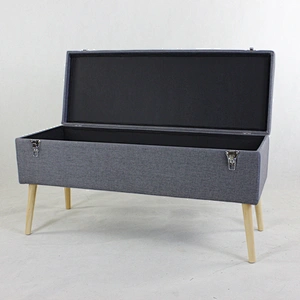 Frank furniture wholesale storage bench ottoman stool living room furniture 2019 new model trunk indoor European style ottoman