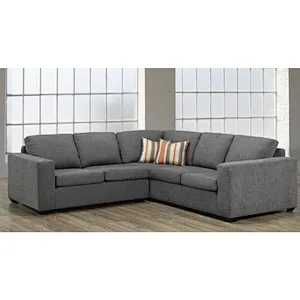 2019 Newest Modern minimalist style with Smooth lines high quality beautiful metal foot sectional sofa