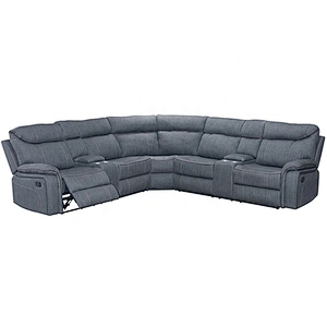 Fashion Home furniture living room sofa set recliner chair with cup holder