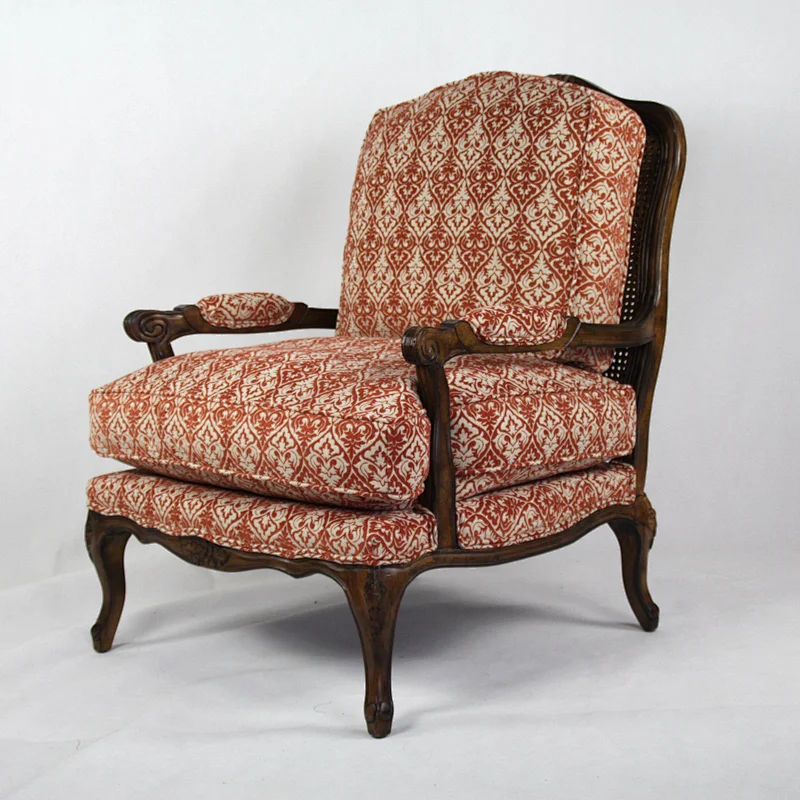 Frank Furniture Two Tone Accent Chair Living Room Wholesale Wooden Accent Chair Elderly Arm Chair