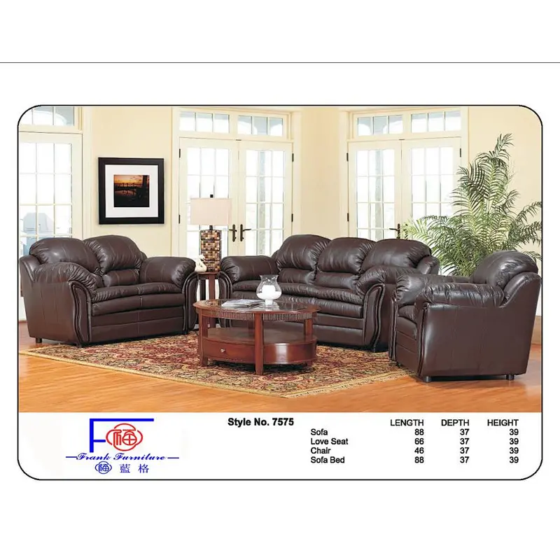 Modern style Navy blue high quality linen three seats + large lounge chair with low armrests sofa cover