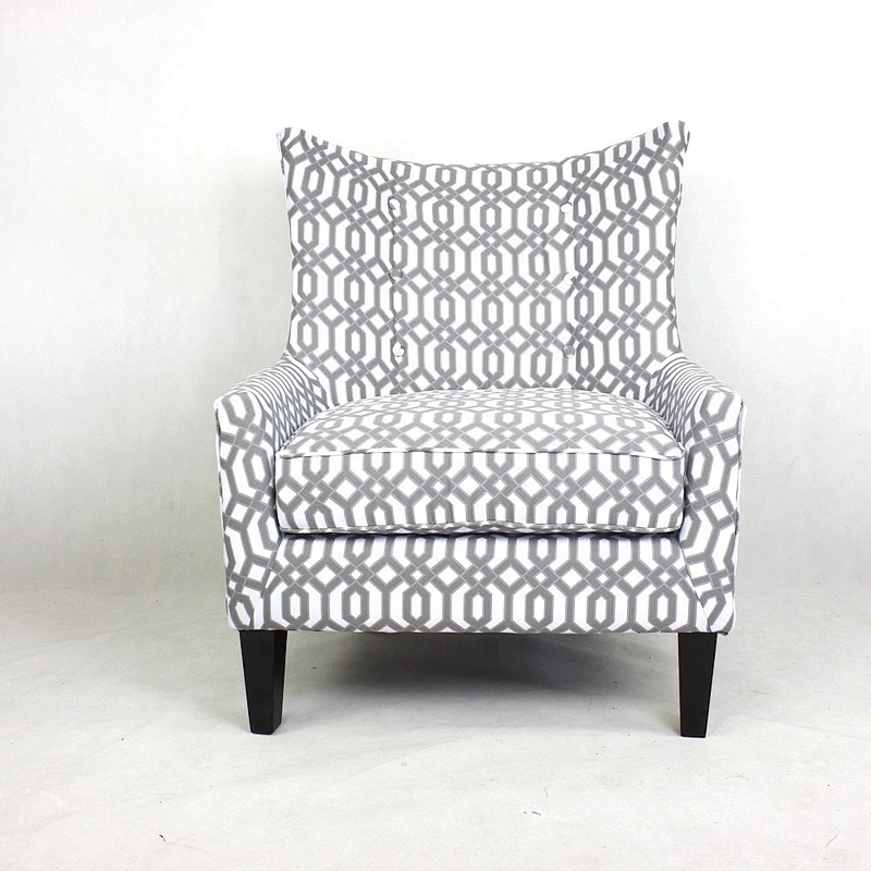 New Fashion Design  Simple High Quality Living Room Furniture Chair with Back