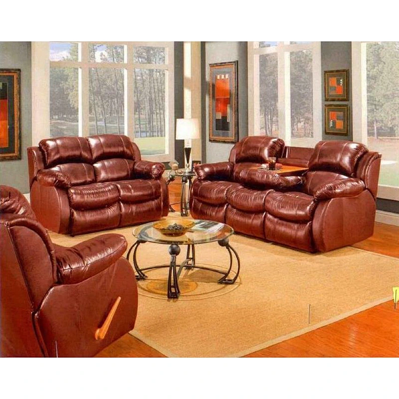 European Style Living Room 3 2 1 Recliner Sofa Comfortable Recliner Chair