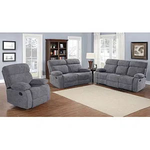Frank Furniture sofa set 7 seater cheap price recliner chair  European Style  Leather recliner sofa set