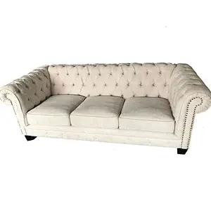 China factory High qualityLuxury loveseat sofa I shaped sofa set