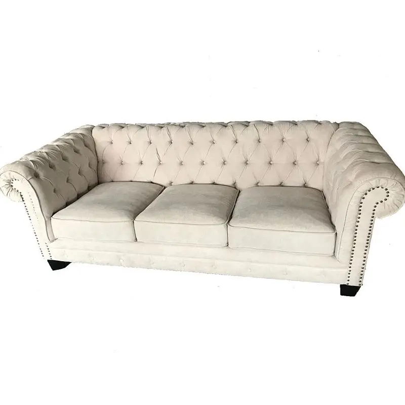 China factory High qualityLuxury loveseat sofa I shaped sofa set