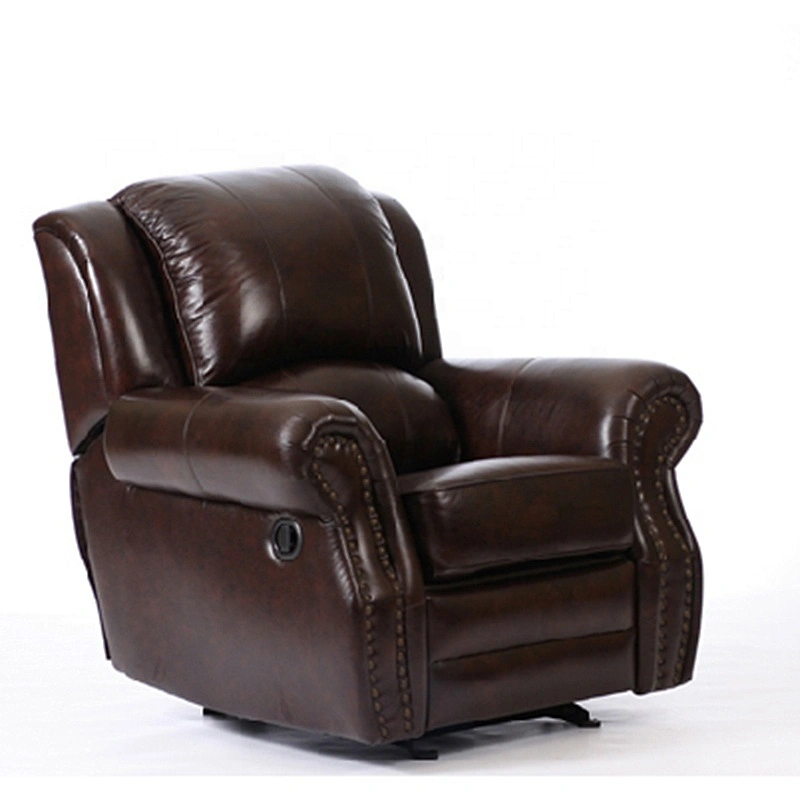 Wholesale manual electric recliner various styles black brown double leather large recliners modern recliner