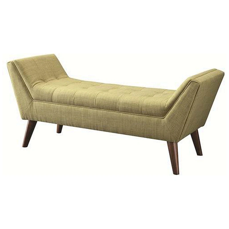 Factory modern storage ottoman leather and fabric ottoman stool bench ottoman