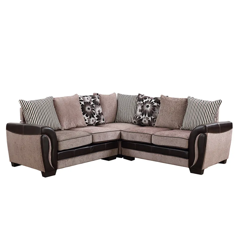 Frank Furniture Hot Selling European Style Sectional Sofa Modern Leather Fabric Sofa Sectional