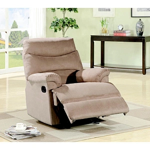 Wholesale price leather high quality luxury style  living room furniture single recliner sofa
