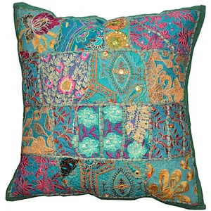 Frank Furniture Gypsy Hand-made Embroidery Sofa Pillow Customized Pillow Case