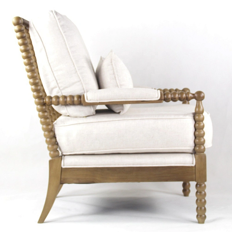 New Fashion  Chair Retro Classic Fabric With Pillow