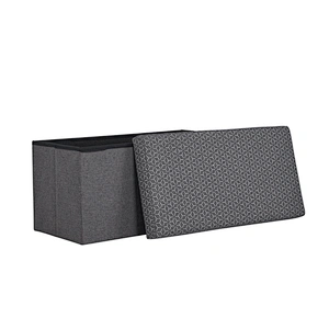 Frank Furniture Bedroom Ottoman Stool Velvet Ottoman Storage Functional Ottoman Storage Bench