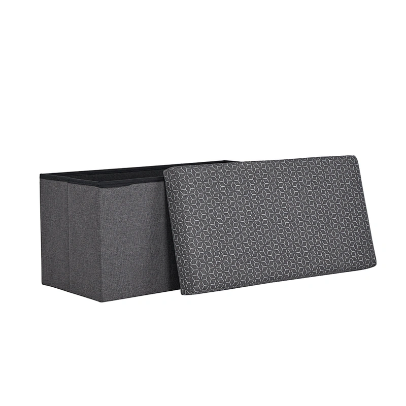 Frank Furniture Bedroom Ottoman Stool Velvet Ottoman Storage Functional Ottoman Storage Bench